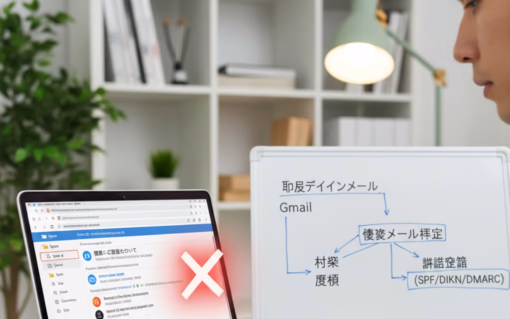 独自ドメインメールがGmailで迷惑メールに！原因と確実な対策【プロが教える完全ガイド】